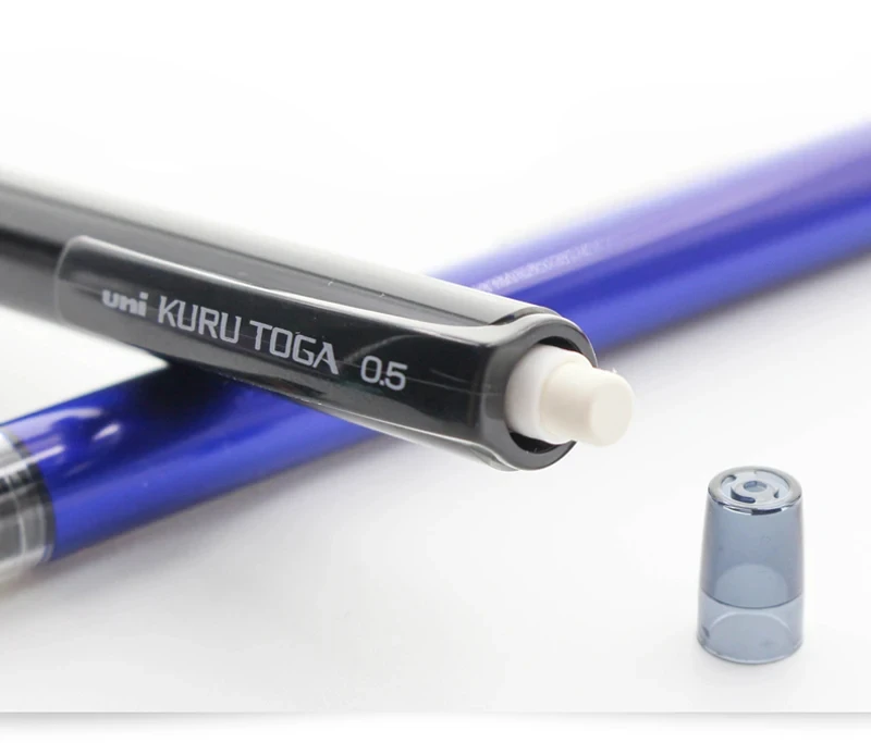 UNI Kuru Toga Druckbleistift M5-452 Zeichenstift 0,5 mm Niedriger Schwerpunkt Automatische Rotation Schulbedarf Schreibwaren – Detail 5