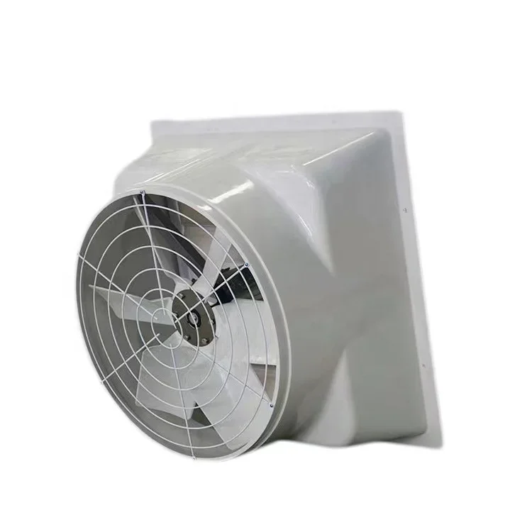 YyhcHigh Quality 850/24 polegadas Frp Ventilação Exaustor, Exaustor montado na parede resistente à corrosão, Exaustor industrial