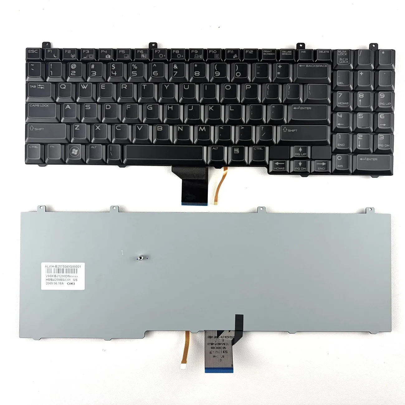 

US Backlit Laptop Keyboard For DELL Alienware Area-51 M17 Series HMB4209MAC10/ALWH-B2575040G00001
