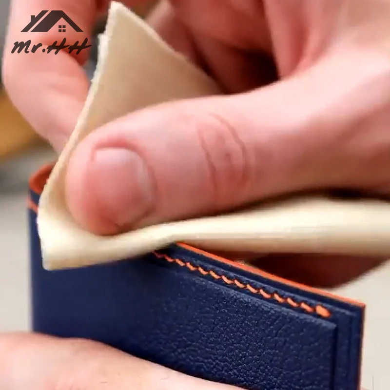 1pcs Polishing Cloth High Density Canvas Leather Edge Polishing Handmade DIY Leather Work 30x30cm Sewing Accessories