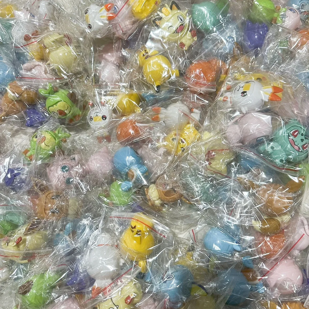 Anime Pokemon Action Figures Pikachu Gengar Squirtle Eevee Face Changing Doll Collection Ornaments Model Toy Children Gifts