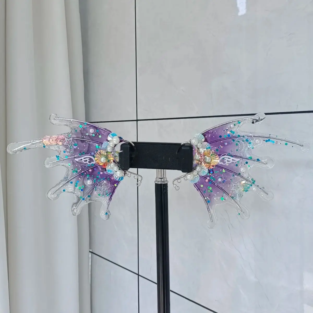 GORĄCE! COS Syrenie Uszy Gradientowe Uszy Rekina Nakrycie Głowy Wróżka Czarodziejka Akcesoria do Włosów Uszy Rekina Rekwizyty Syreny Rekwizyty do Zdjęć Cosplay