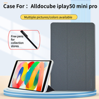 Ultra Thin Case For Alldocube iPlay 50 Mini PRO Tablet 8.4inch Tablet Triple Fold TPU Flexible Rubber Shell For  IPLAY50MINI G99