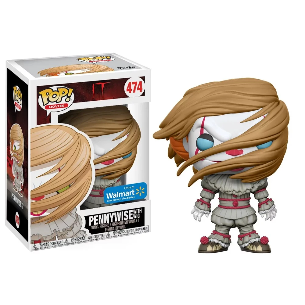 Funko pop IT grosze z peruką 474 # figurka winylowa Model lalki zabawki