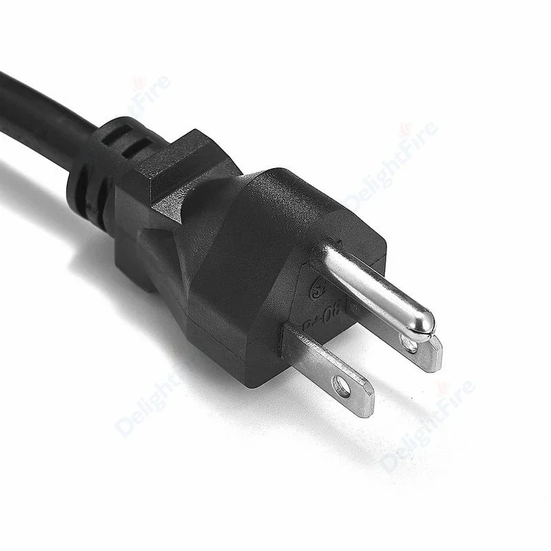 Extension Power Cable 3 Prong US Plug USA AC Switching Power Supply Cord 1.8m 16AWG For Instrumentation Electrical Power Socket