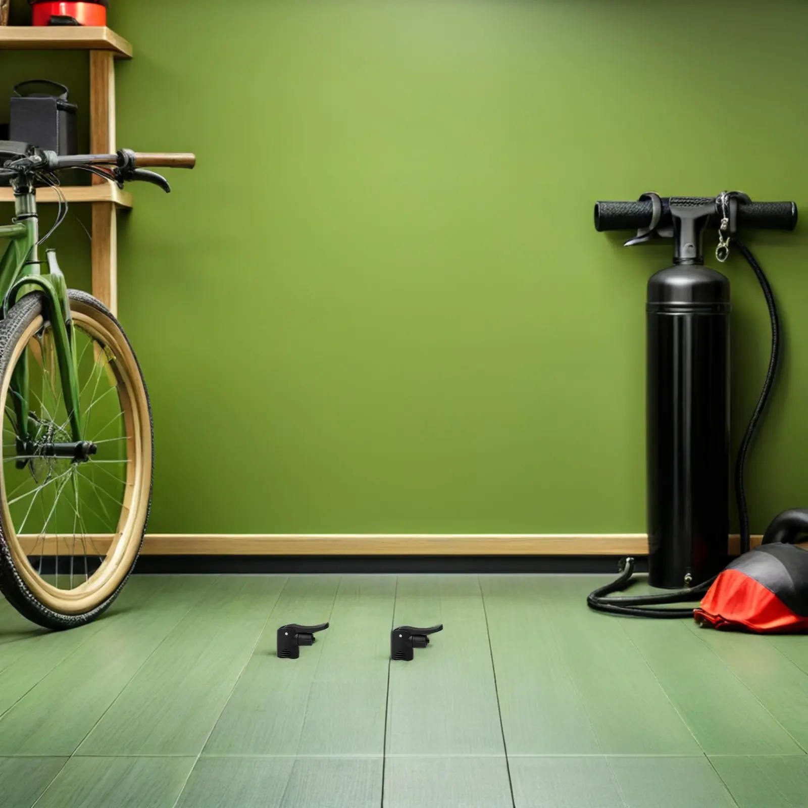 

Набор из 12 черных многофункциональных насадок-адаптеров для велосипедных насосов, быстросъемные, для американских и английских типов шин