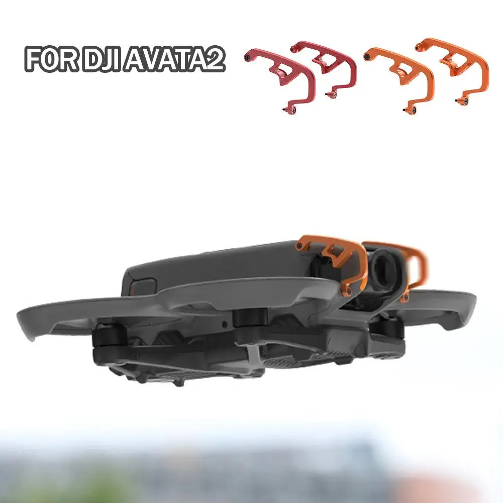 Barra de parachoques de aleación de aluminio para Dron Dji Avata 2, barra protectora de lente de cardán anticolisión para accesorios de Dron Avata2 R7v0
