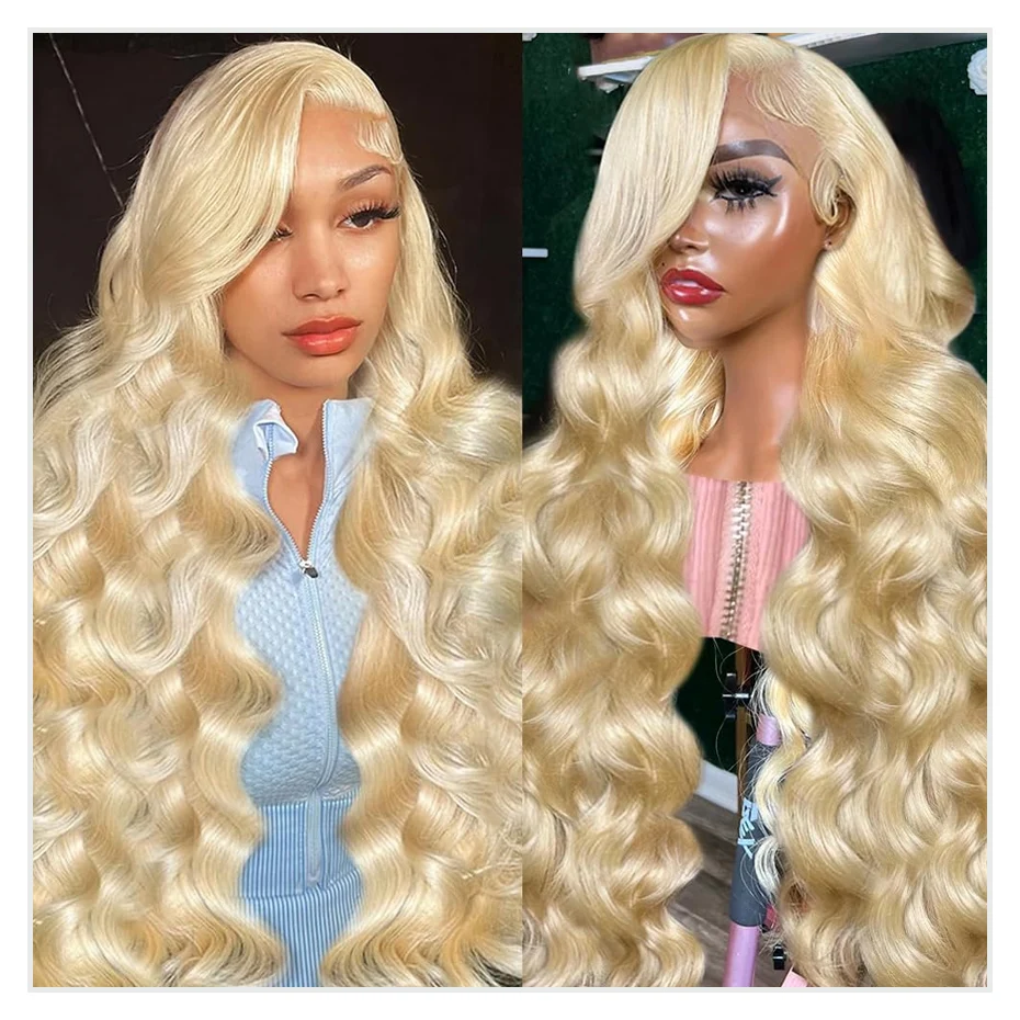 Peluca de cabello humano con encaje Frontal 613 rubio miel 13x4, peluca Frontal de encaje 13x6 360 Hd prearrancada, peluca brasileña con cierre de cuerpo crudo ondulado 5x5