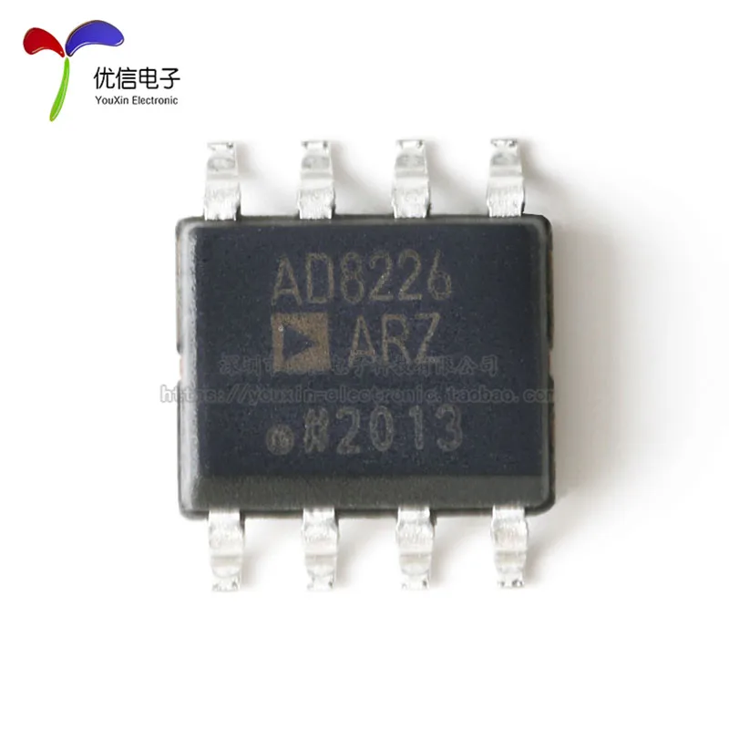 10PCS original genuine patch AD8226ARZ-R7 SOIC-8 rail to rail instrument amplifier IC chip