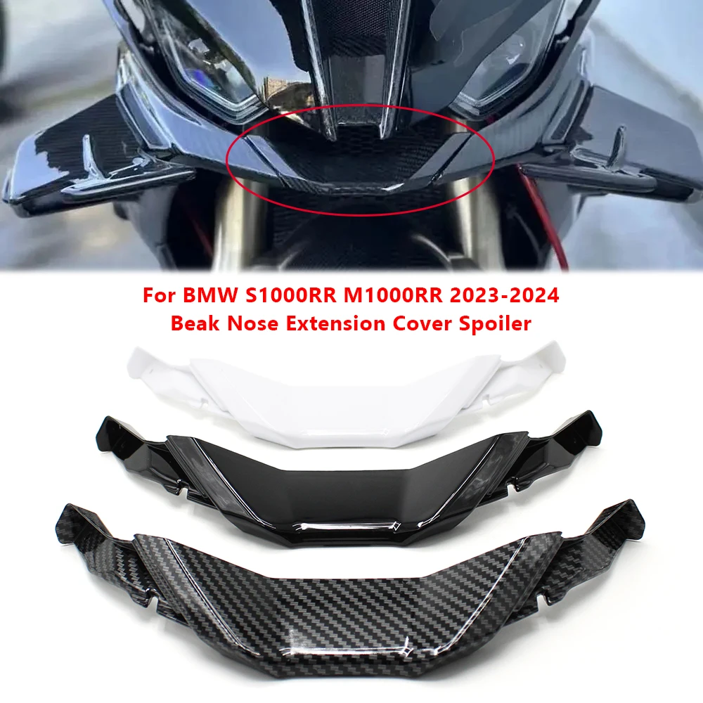 

For BMW S1000RR M1000RR 2023+ Air cutting for reduce wind resistance Moto Accessories forward air lip cover fairing plastic