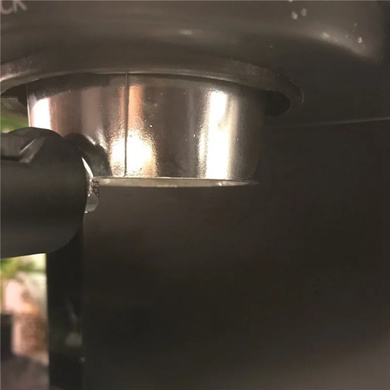 ABBK-2 個 51 ミリメートル底なしフィルターコーヒーマシンアクセサリー国内コーヒーマシンアクセサリーブラケットハンドル中空ハンドル