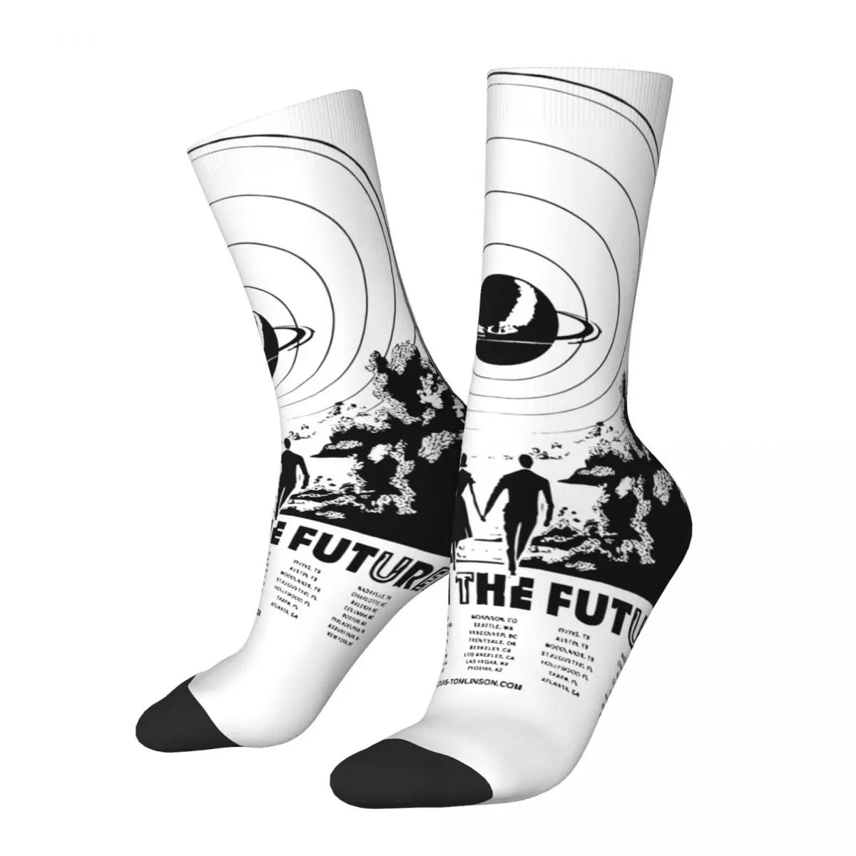 Faith In The Future World Tour Merch Socks Compression Album Graphic Long Socks Cute for Men's Birthday Gifts Idea