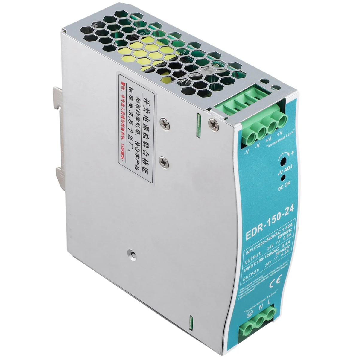 -150W-24V 24V 150W Din Rail Power Supply Ac-Dc Driver Voltage Regulator Power Suply 100V-240V