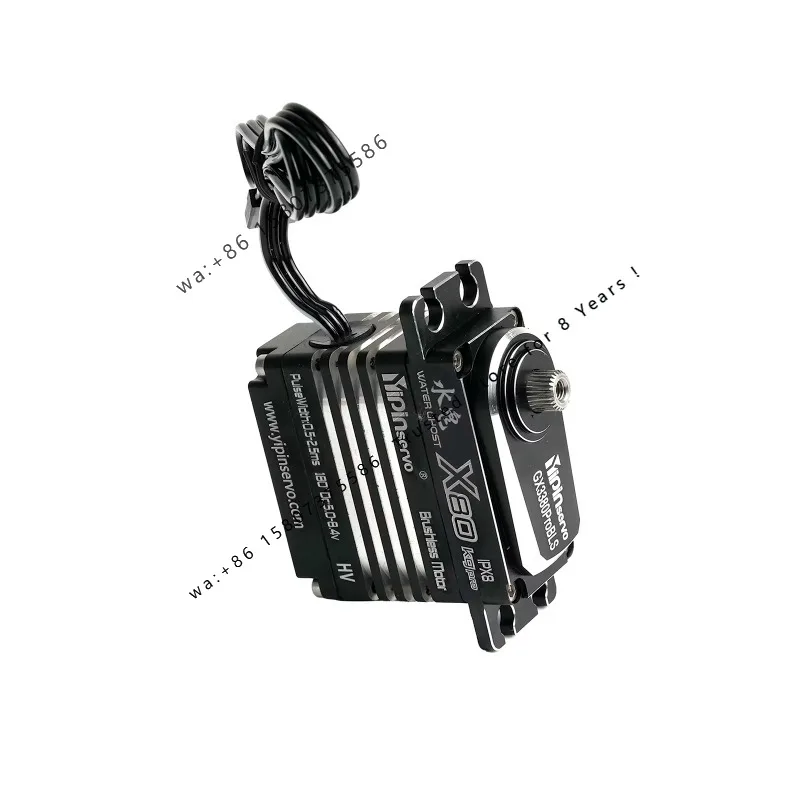 X80 80KG Digital Servo Metal Gear Brushless Motor IP68 Waterproof 180 270 Degree High Torque Steering for 1/8 1/10 RC Car