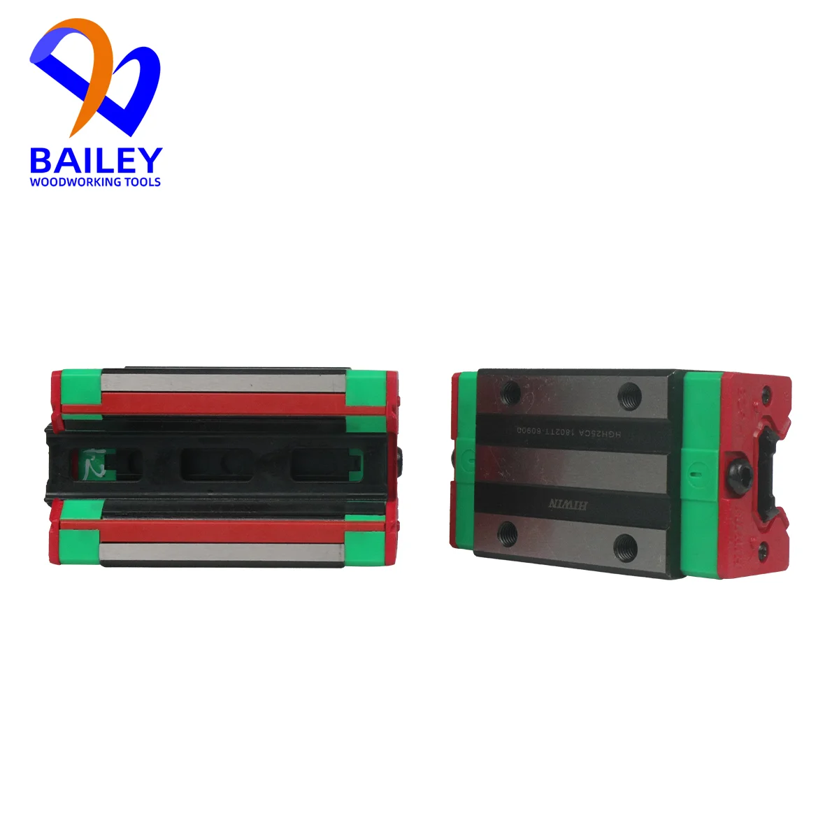 BAILEY 1PC HGH25CA Sliding Block Square Linear Guide Rail Block Carriage for Guideway Rail Woodworking Machinery