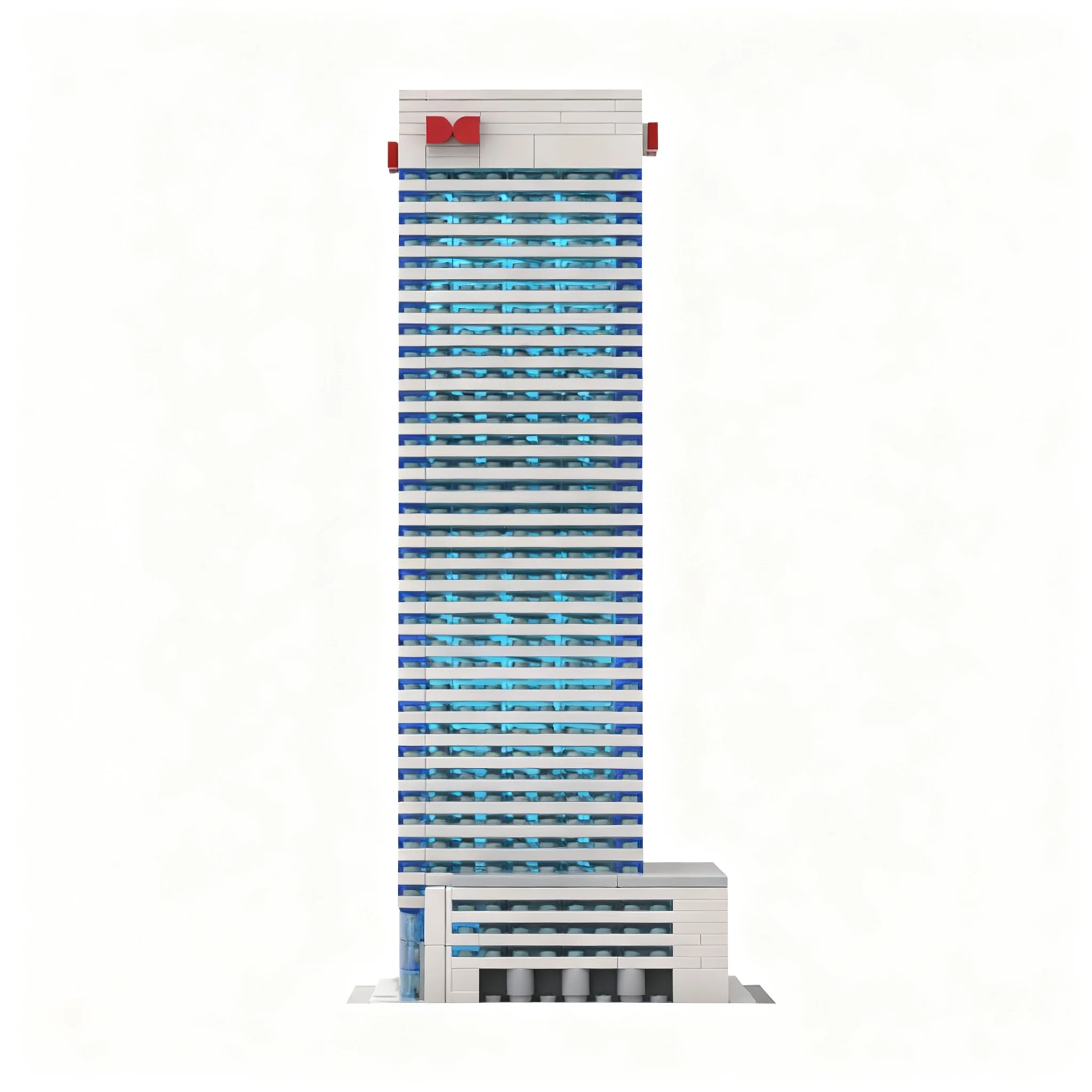 877 Pezzi MOC 8 Canada Square, - Kids Toys Canada recensione e prezzo