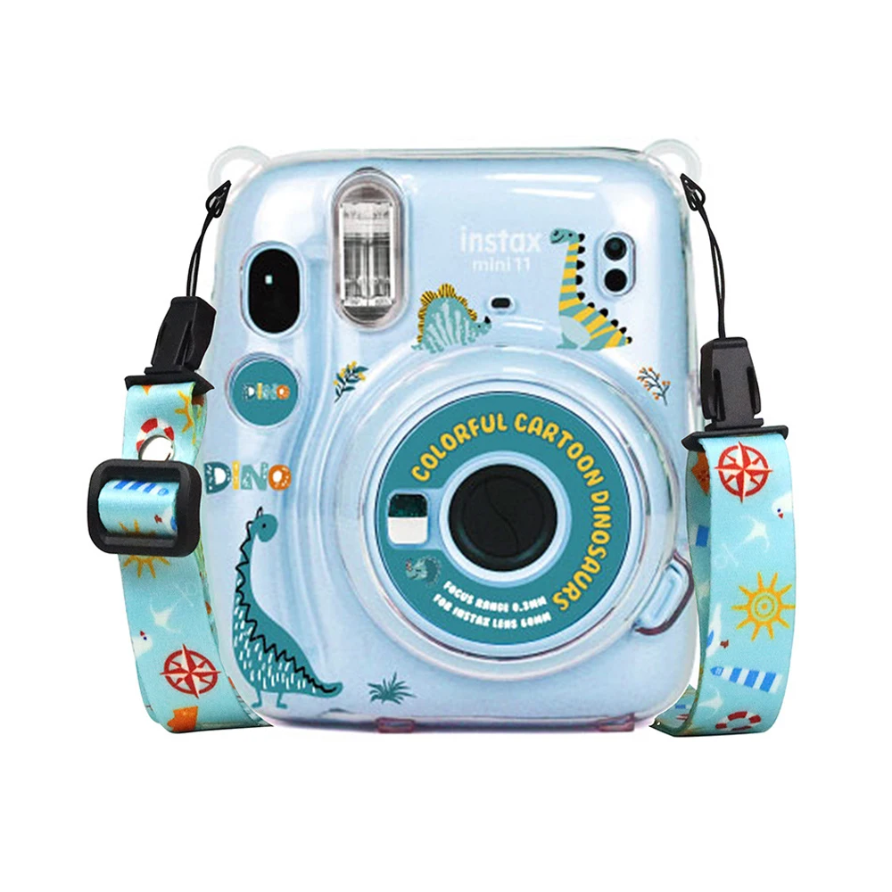 Thương Hiệu Fuji Mini 11 Túi Đựng Cho Máy Ảnh Chụp Lấy Ngay Fujifilm Instax Mini 11 Nghệ Sĩ Vẽ Tranh Sơn Dầu Da PU Ngay Có Túi Đựng trong 9 Phong Cách