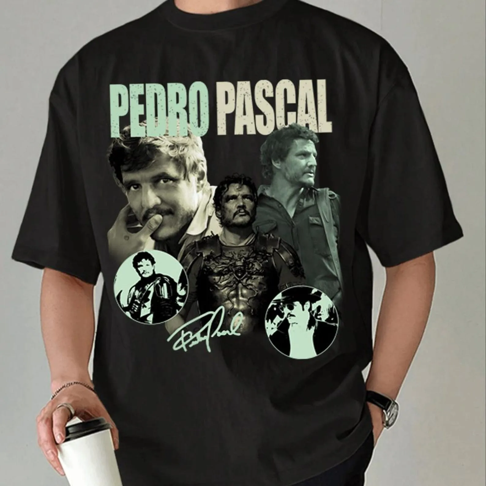 

Pedro Pascal Vintage Inspired T-shirt, Retro Pedro Fan Tee Funny Man T-Shirts Football Shirts 2025 Aesthetic Clothes New In