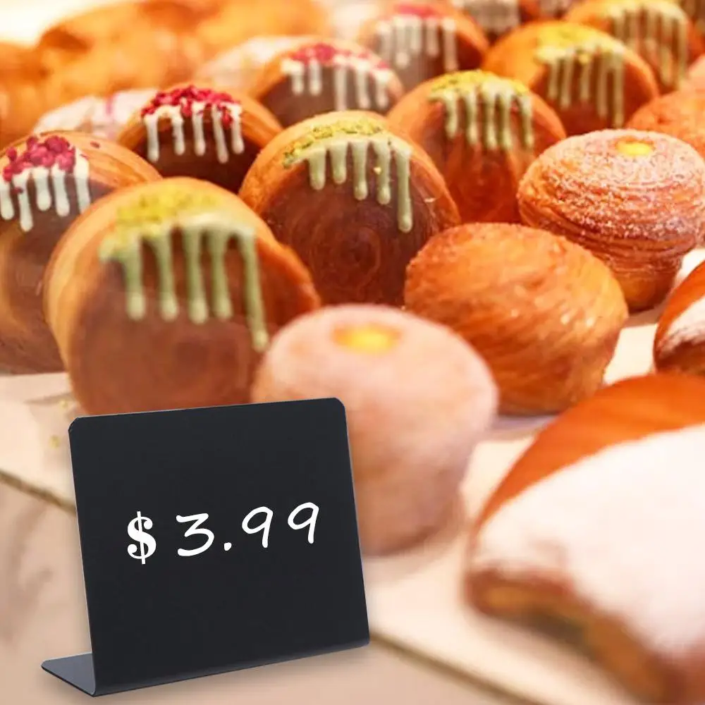 Буфетные бирки Магазин Зарезервированная подставка для письма Настольные маркеры Вывески Классная доска Маленькая доска Доска объявлений Мини-доска