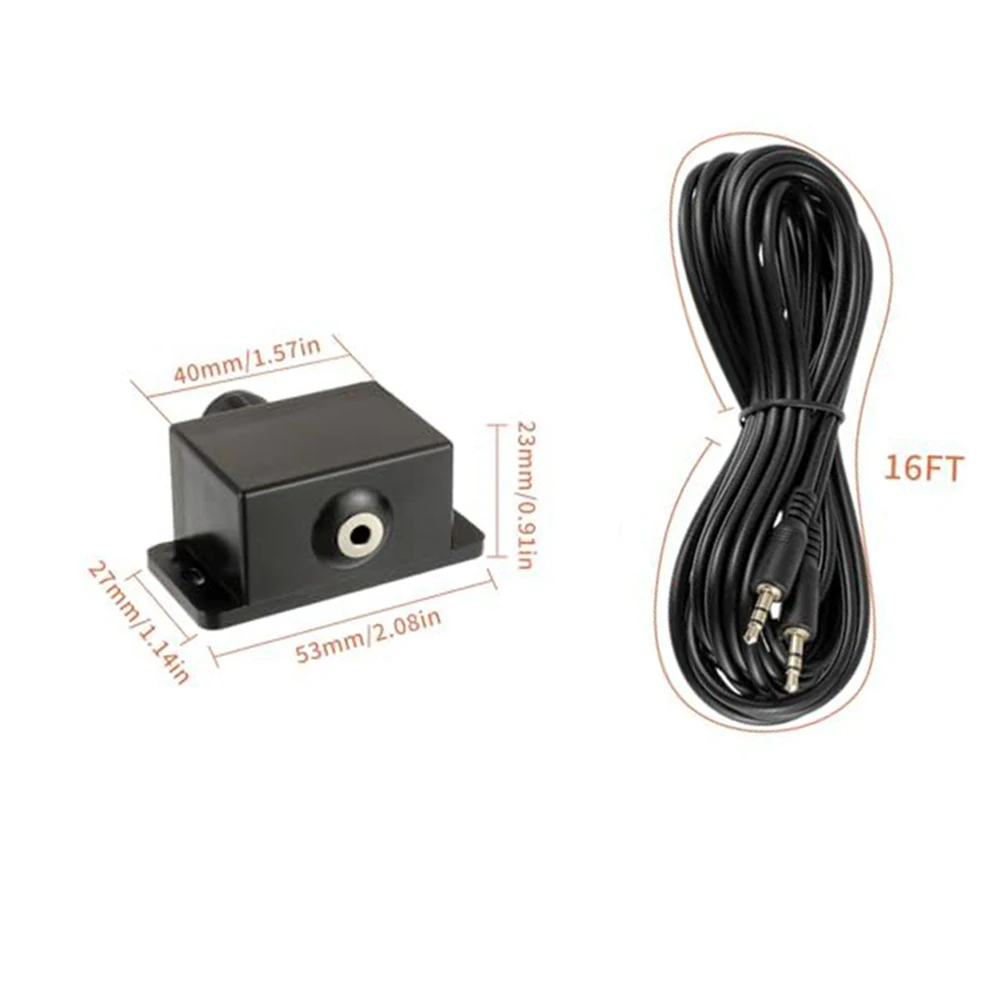 Car For Audio for bass Knob Controller with 5 Meter 3.5mm Cable for Seamless Integration into Existing Sound Systems