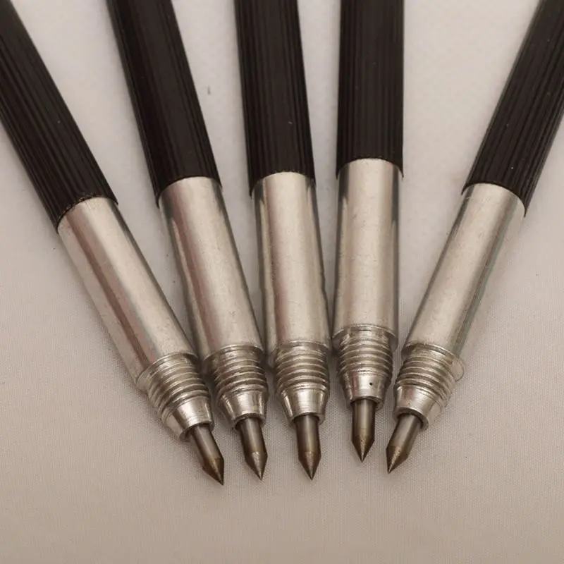 Diamond Tip Scriber Double Heads Aluminium Etching Engraving Pen DIY Scriber Tool for Glass /Ceramics/ Metal Sheet / Wood