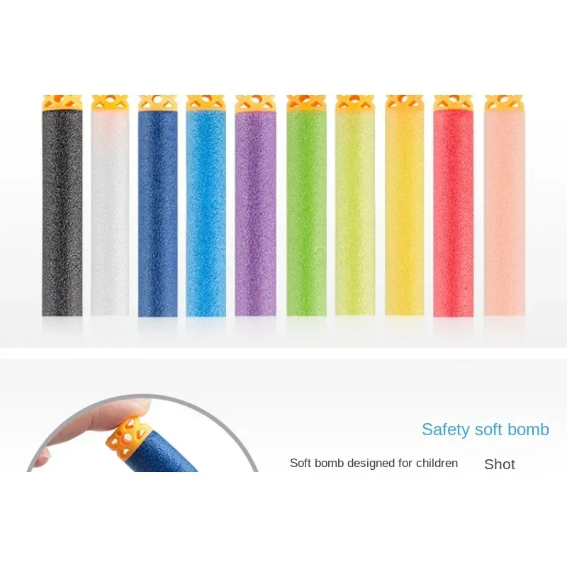 7.2cm Hollow EVA Foam Dart Bullets Elite Soft Bullet for Toy Gun M416 Nerf Gun Accessories