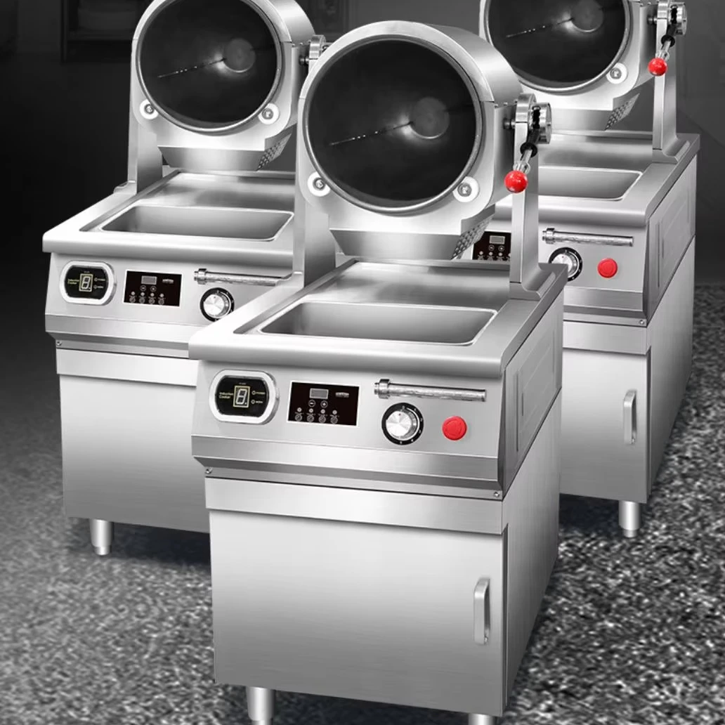 

Semikron Egg Fried Rice Cooking Wok Machine Stir Fried Rice Automatic Robot Smart Automatic Cooking Machine