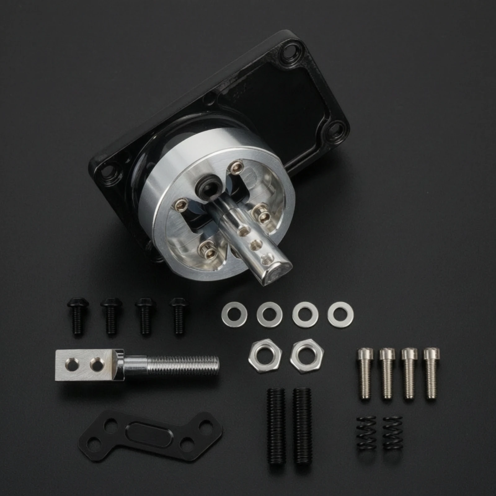 Short Throw Shifter Manual Shifter Assembly with Base Plate Gear Selector Lever Fast Controlled for Car Enthusiasts, Track Days