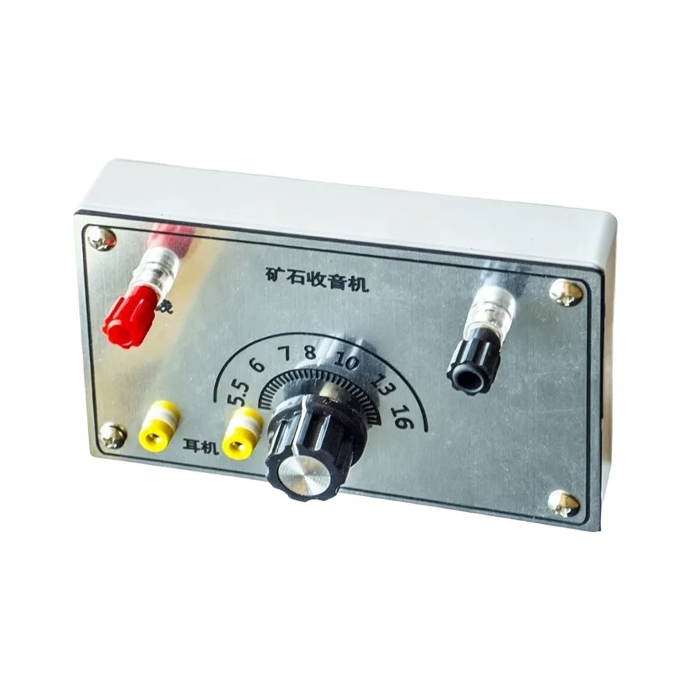 DIY For Crystal Radio Kit for Makers and Learners All Components Ready to Build Radio Without Special Tools or Skills