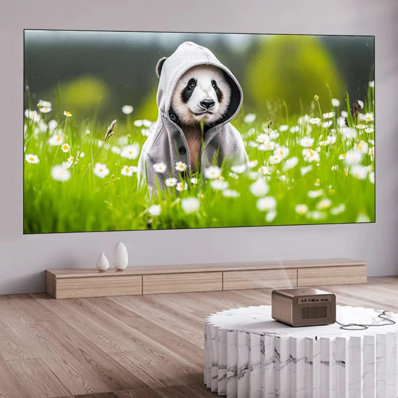 

Screen Iris Series, Long Projection Projector, Screen 8K UHD Tricolor Projection Screen Home Theater