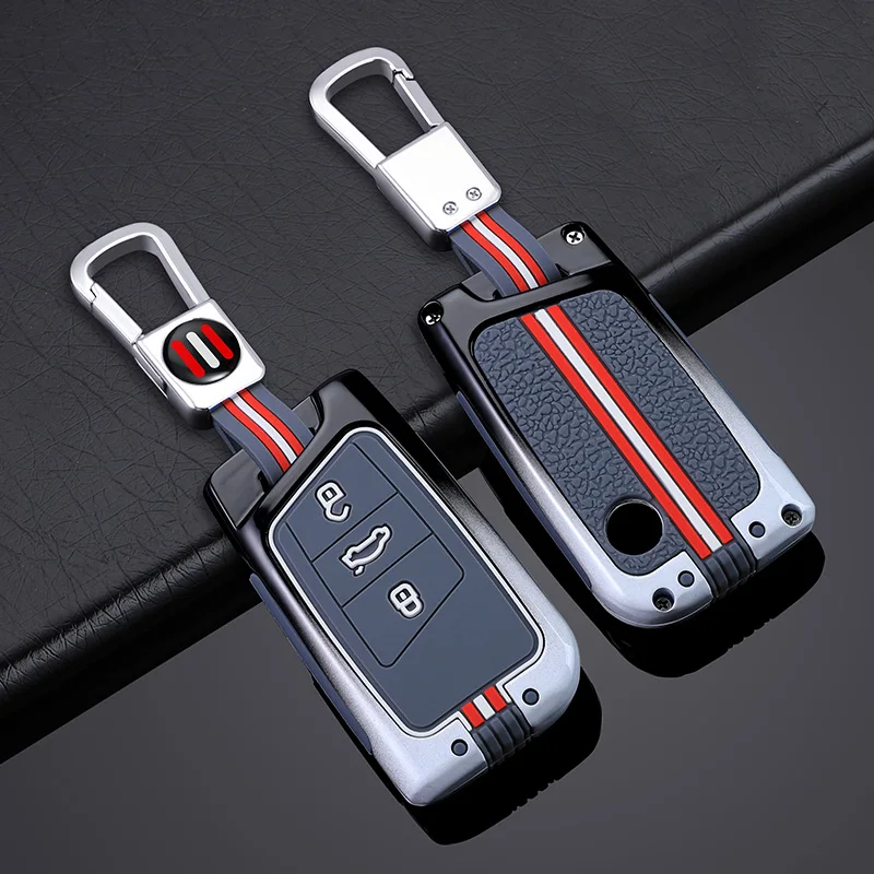 Auto Schlüssel Fall Abdeckung Shell Fob Für VW Volkswagen Passat B8 Magotan Für Skoda Superb A7 Kodiaq Sitz Shell Auto Styling zubehör