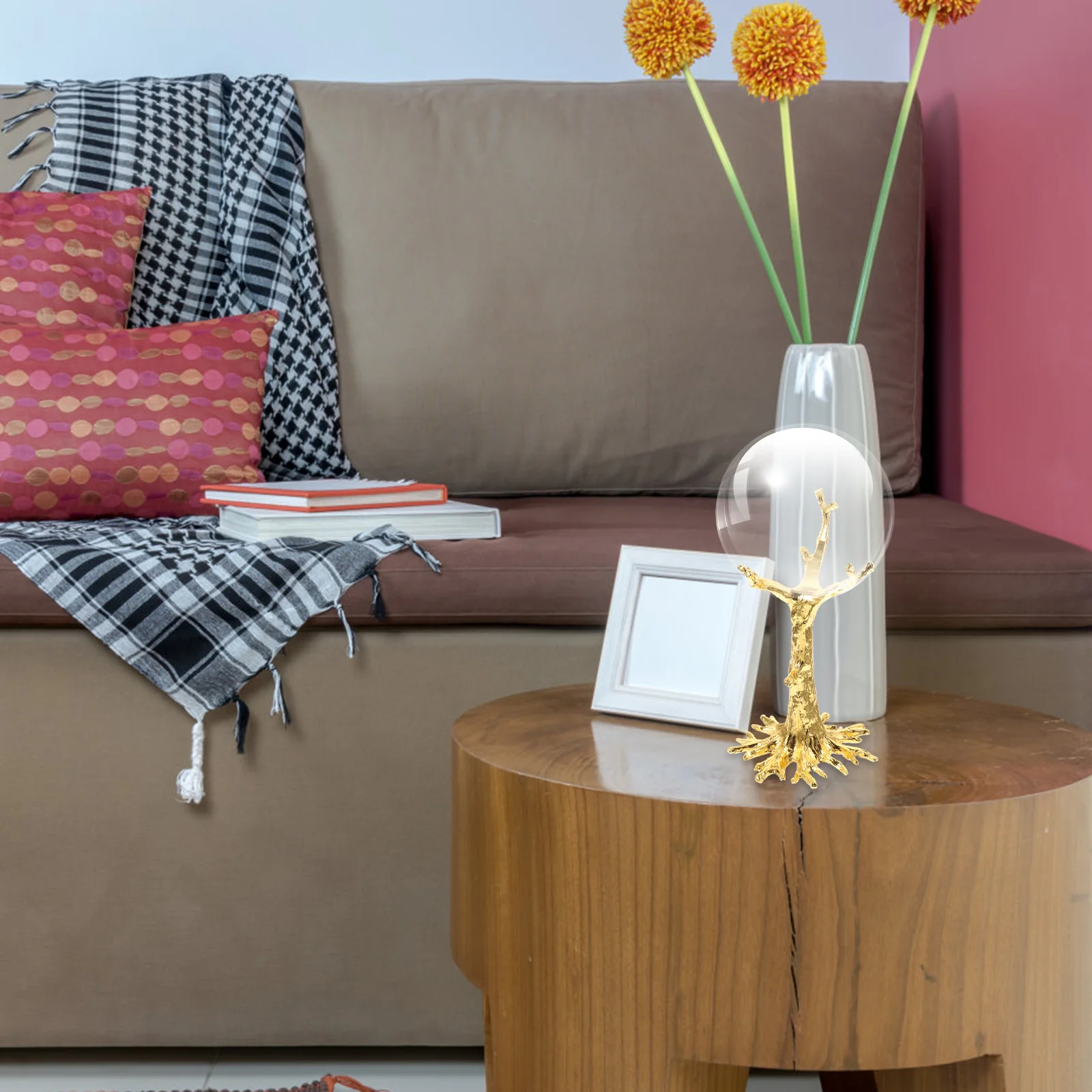 

Stylish Crystal Ball Show Stand Made of High-Quality Zinc Alloy for Home Office Decoration Crystal Ball Base Crystal-Ball Stand