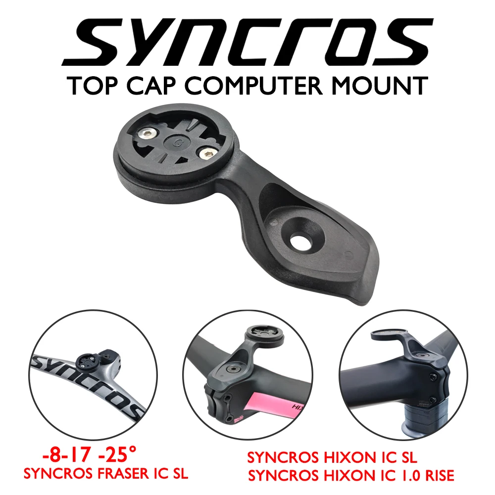 

No Logo Hard Plastic Composite Bike Computer Mount, For Syncros FRASER IC SL Handlebar,Compatible All Garmin Models,Bicycle Part