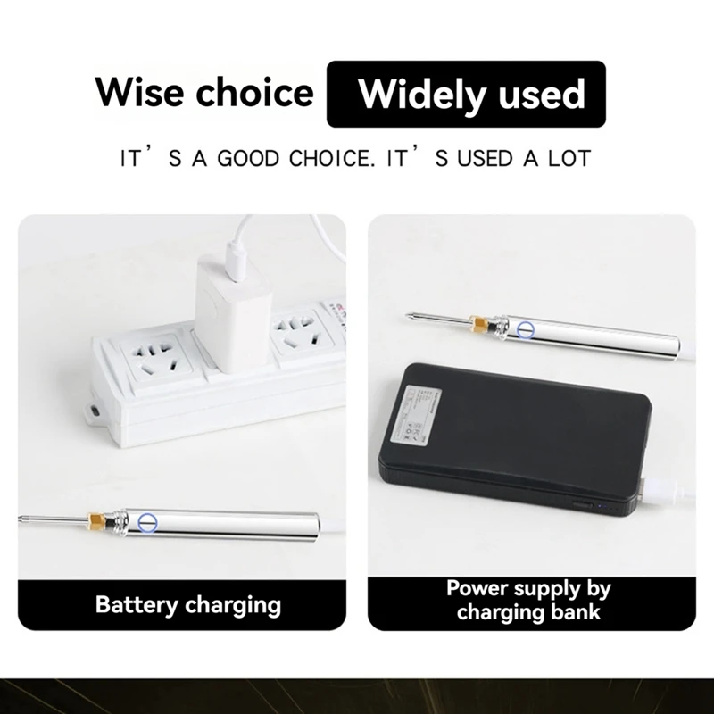 Saldatore ricaricabile USB per uso domestico penna per saldatura a batteria al litio Usb portatile piccolo saldatore elettrico