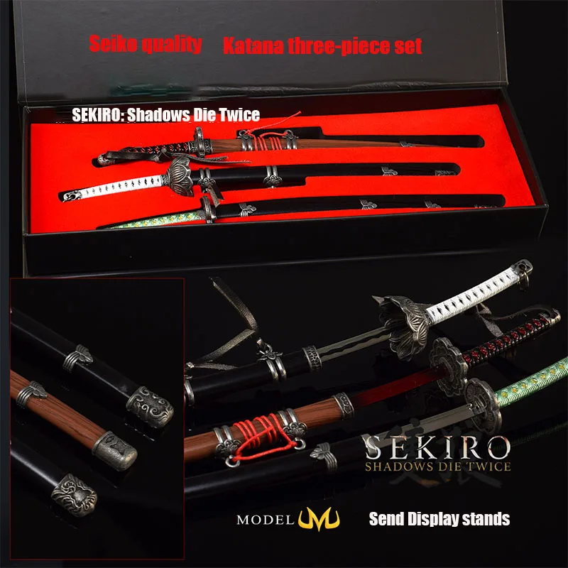 26cm fushigiri milosrdný dar z slzy červený smrtelný čepel klíčenka sada vlčí sekiro:shadows zemřít dvakrát hra peripherals kov katany