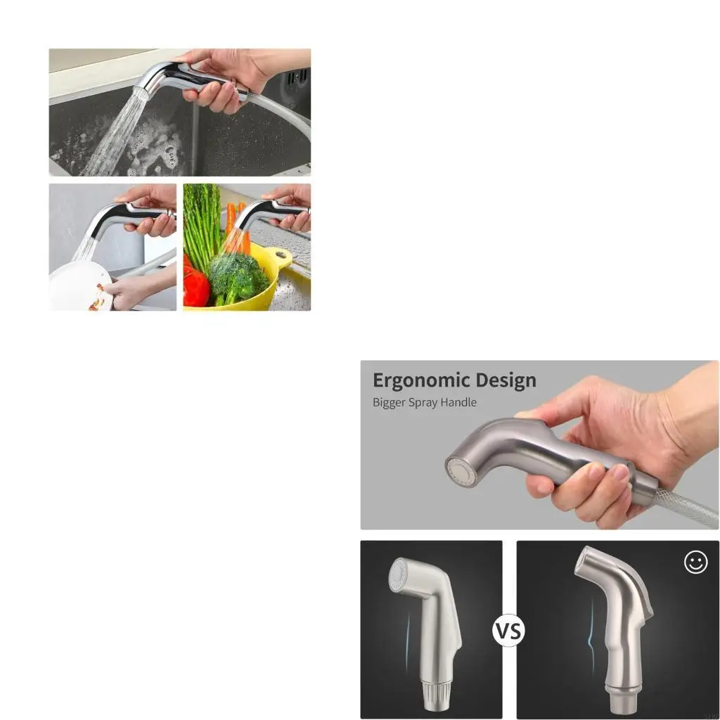 

Ручка распылителя для раковины под давлением. Мощная замена распылителя для крана. Простая установка для удаления загрязнений в