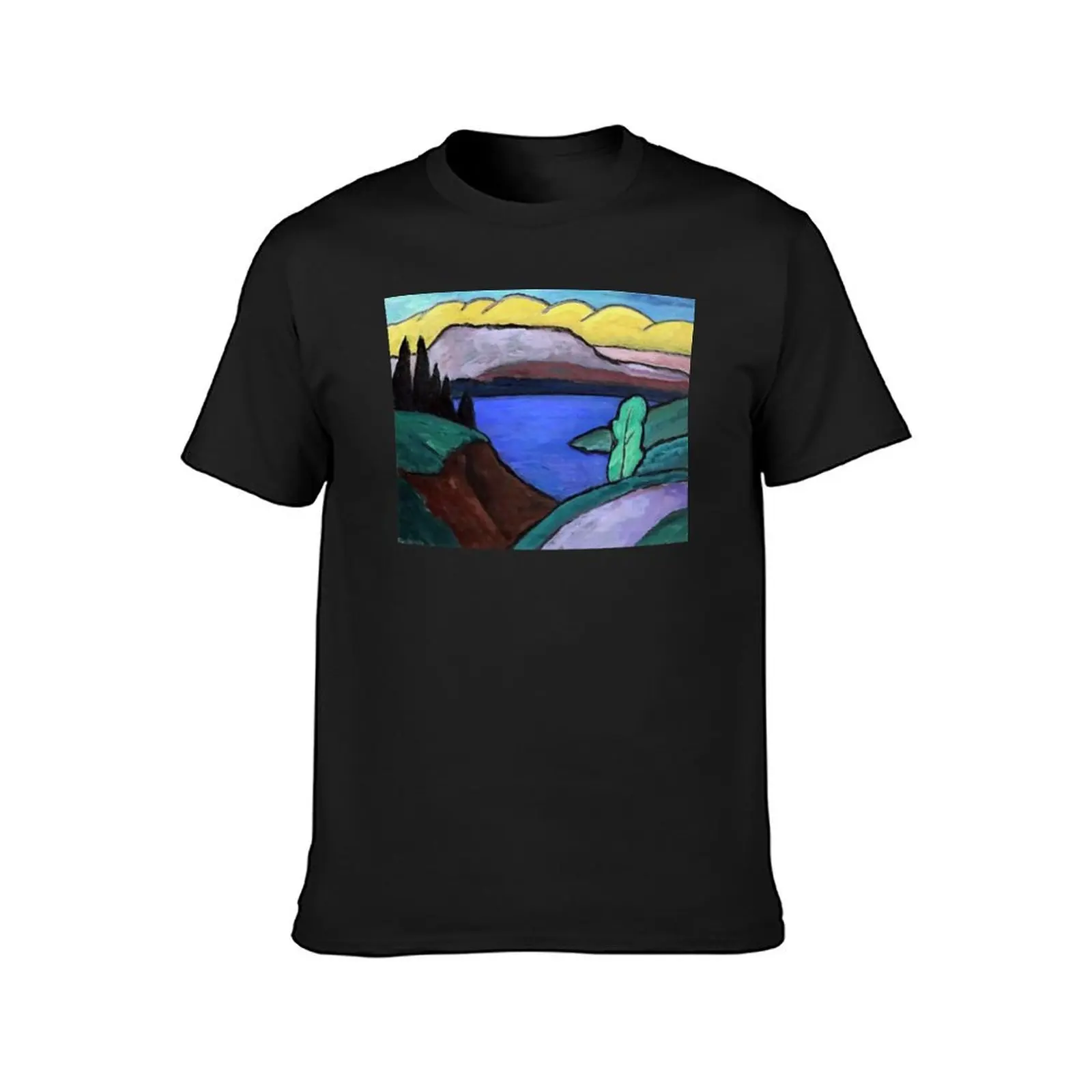 Gabriele Munter T-Shirt funnys tees Aesthetic clothing Men's t-shirt