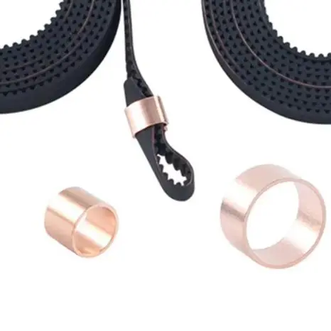 Rubber Timing Belt Pre-installed Copper Bushing Linear Drive Belt P*lug And Play Replacement Consumables For 3D P*rinter Tool