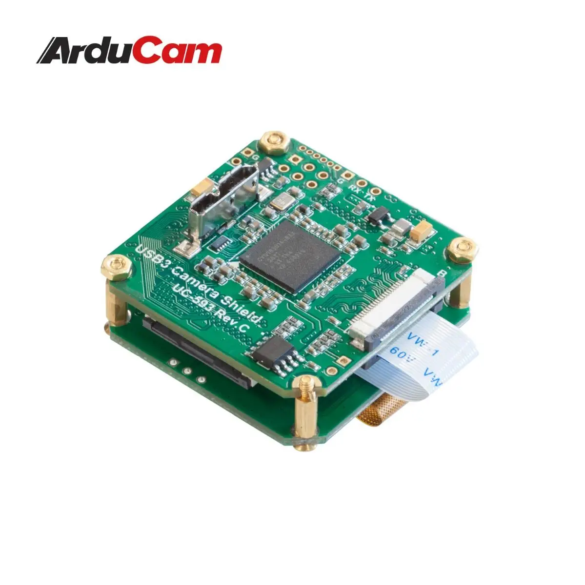 Arducam OV9281 1MP 글로벌 셔터 USB 카메라 평가 키트-USB3.0 카메라가 장착 된 1/4 인치 흑백 M12 NoIR 카메라 모듈 Shie