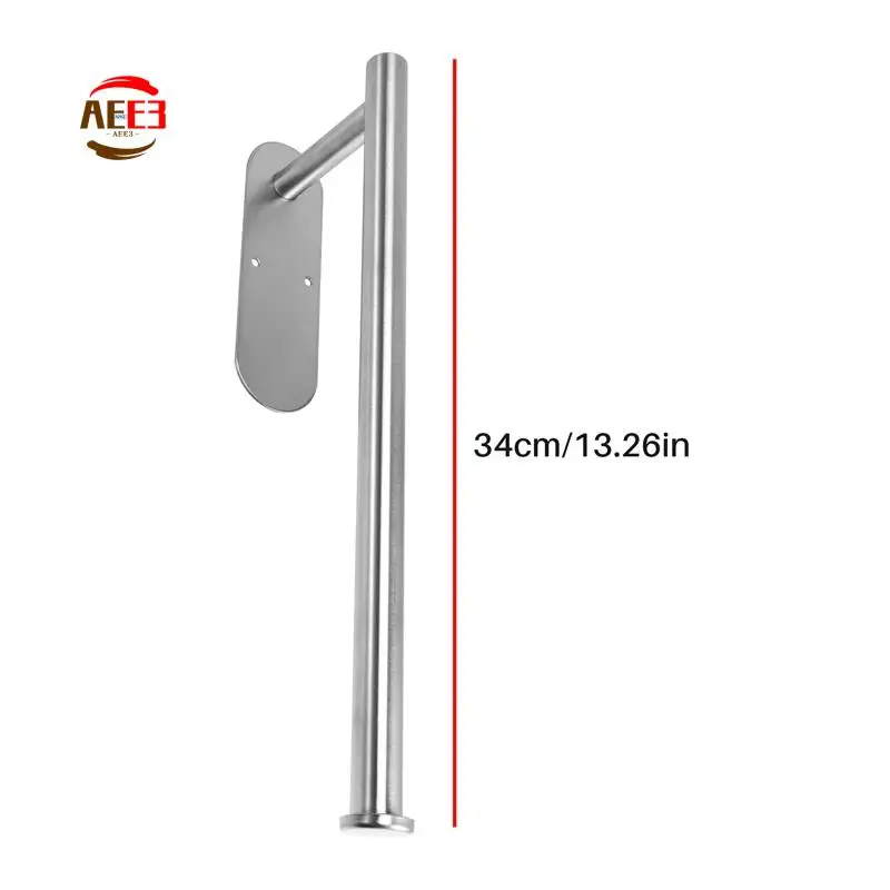 

AEE3-Paper Towel Holder- Self Adhesive Or Drilling Under Cabinet Sticky Paper Towel Holder Wall Mount For Kitchen Bathroom