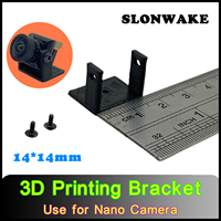 5PCS 3D printing bracket CADDX Baby Ratel 2 Nano Micro FPV Camera Bracket ues for 14*14mm Wide Camera