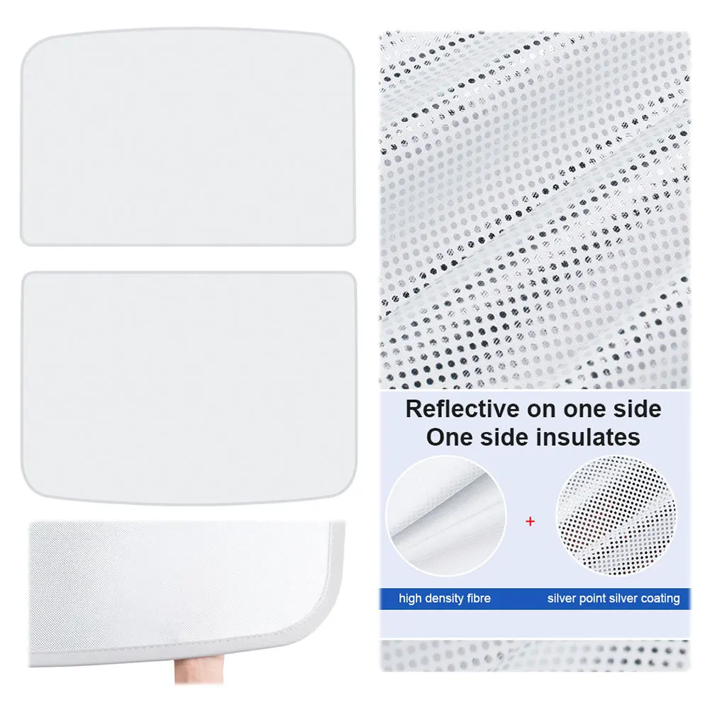 

Солнцезащитный козырек для переднего и заднего люка, защита от УФ-излучения, для верхнего стекла и крыши, для Tesla Model 3 2024, аксессуары