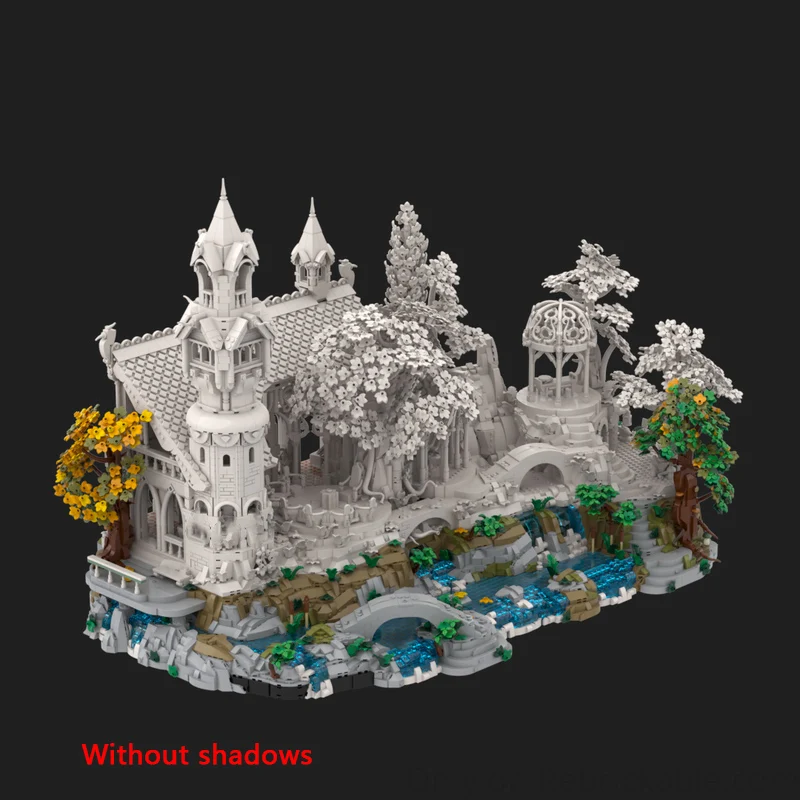 Popular Movie Model MOC Building Bricks Movie Scene Architecture Modular Technology Children Holiday Gifts Assemble Toys Suit