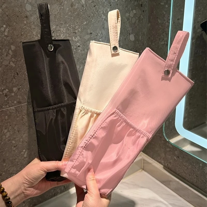 

Waterproof Curling Iron Storage Pouch Portable Hair Tool Organizer Heat-Insulating Zippered Hair Curler Storage Bag For Travel