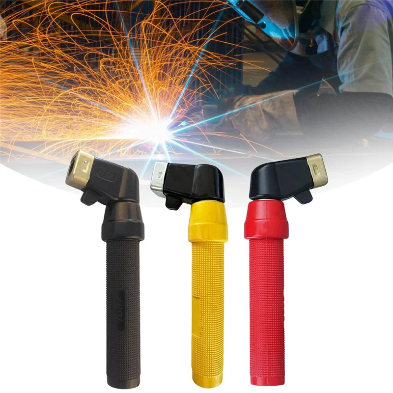 

AA63 HOT Welding Electrode Holder Twist Type 400A Heavy Duty Electrode Clamp Accessories For Welding Machine Welder