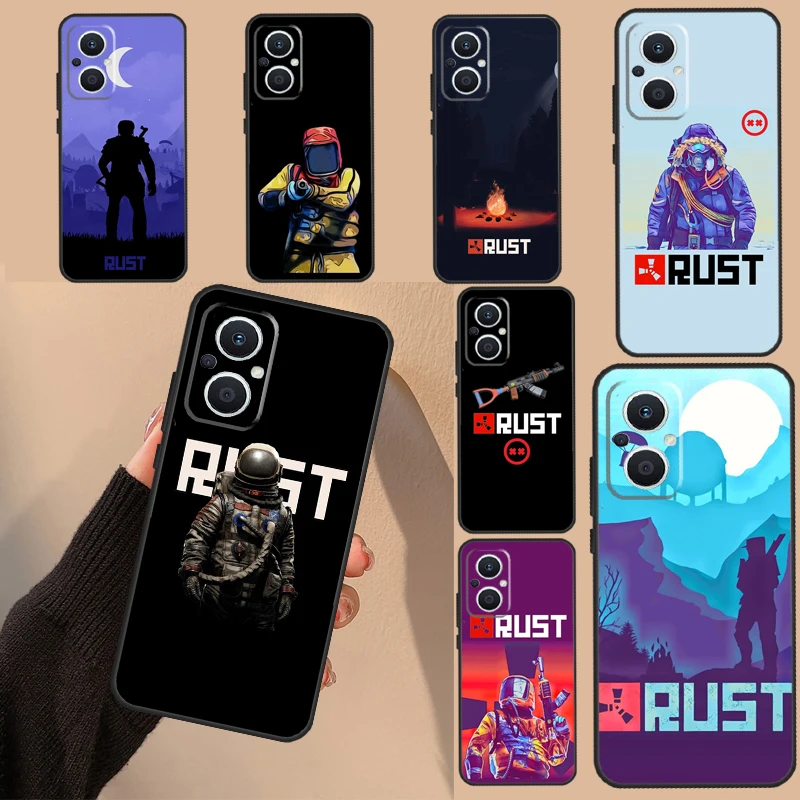 Rust Game Funda For OPPO Reno 7 Lite Reno 8 6 5 4 Lite 8T 2Z 4Z 5Z Find X2 Lite X3 Neo X5 X6 Pro Case