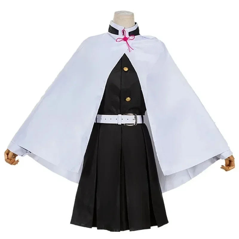 Anime Kanao Tsuyuri Kanawo Cosplay Kostuum Jurk Kleding Kimono Outfit Pruik Vlinder Hoofdtooi Volwassen Kids