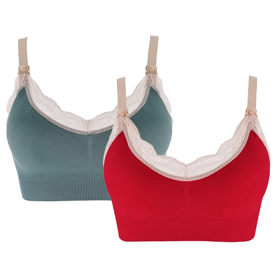 3D Seamless Knitted Nursing Bra Soft Cups Convenient Nursing Clips Luxurious and Supportive Nursing Bras Maternity Clothings