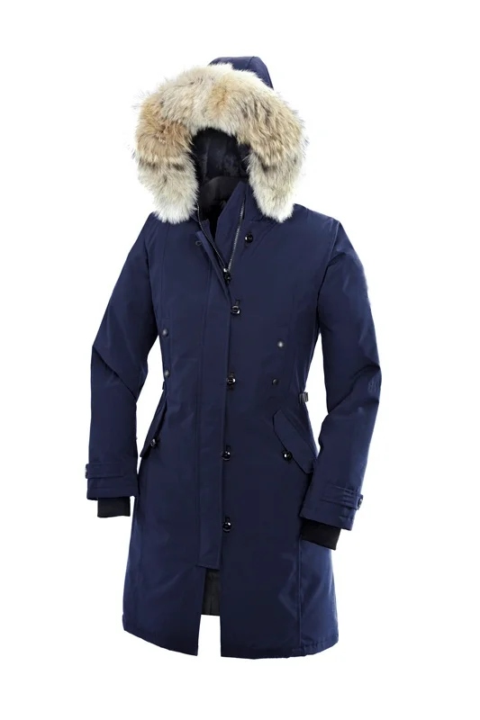 Piumino lungo Cappotto invernale caldo da donna Designer famoso progettato Cappotto con cappuccio wais dimagrante di alta qualità di marca di lusso