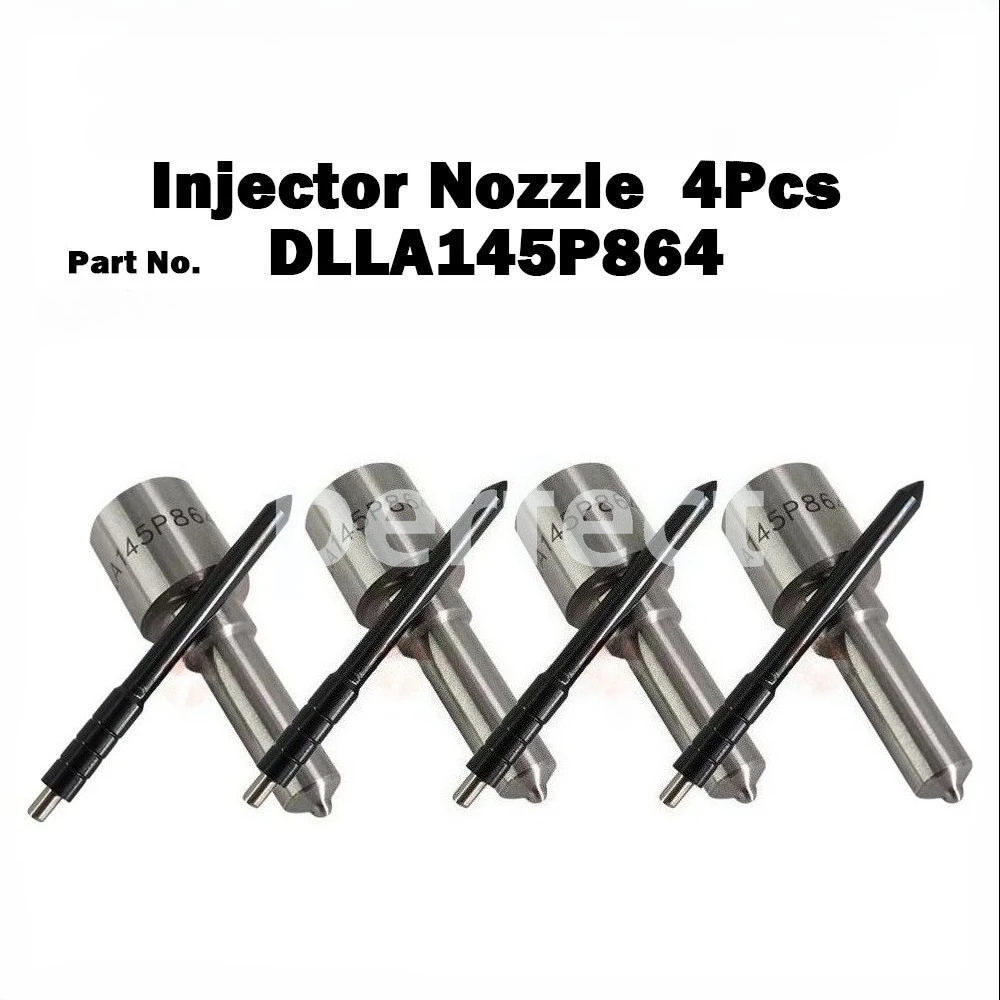 Voor Toyota Hilux 2.5d 2KD 095000-7761 23670-0L010 4x Injector Nozzle DLLA145P864 093400-8640